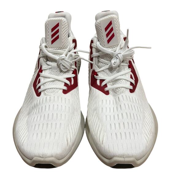 adidas Alphabounce Men’s Red White Athletic Sneakers SZ 14 Nebraska Player Issue main image 6